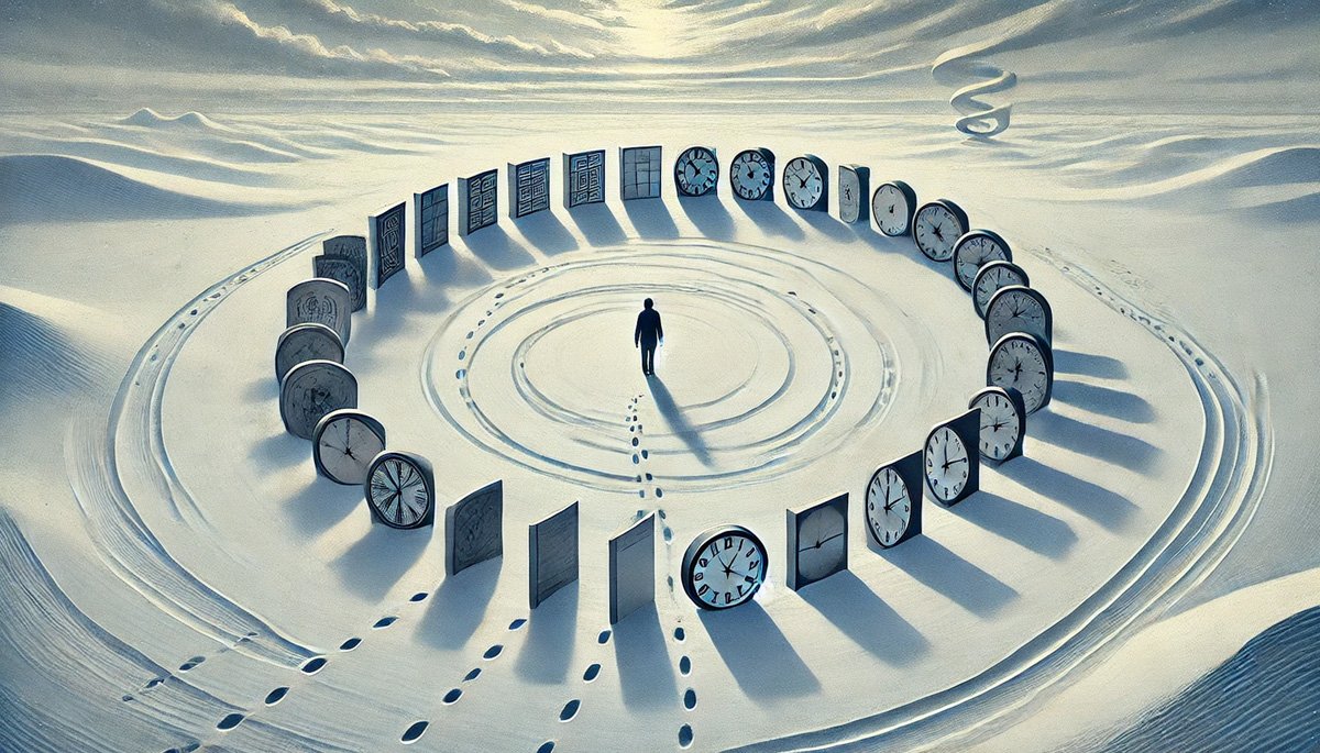 Desde pequeños aprendemos a pensar el tiempo como una línea: pasado, presente, futuro. Una flecha que va hacia adelante. Sin embargo, la experiencia emocional del tiempo funciona de otra forma. Se organiza en ciclos, repeticiones, retornos.