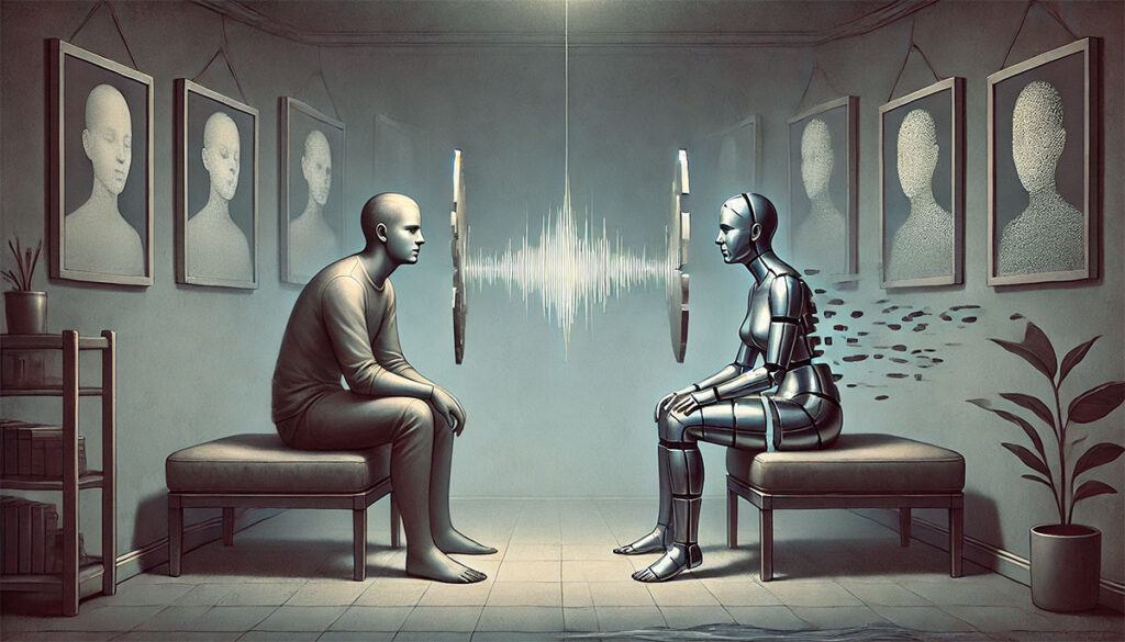 Cada vez más personas buscan en la inteligencia artificial un sustituto emocional. Este artículo reflexiona, desde el psicoanálisis, sobre los límites de esa búsqueda y por qué el dolor humano necesita más que respuestas automáticas.