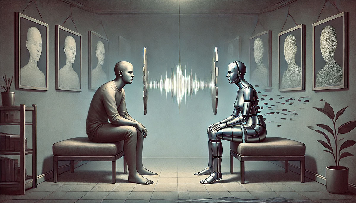 Cada vez más personas buscan en la inteligencia artificial un sustituto emocional. Este artículo reflexiona, desde el psicoanálisis, sobre los límites de esa búsqueda y por qué el dolor humano necesita más que respuestas automáticas.