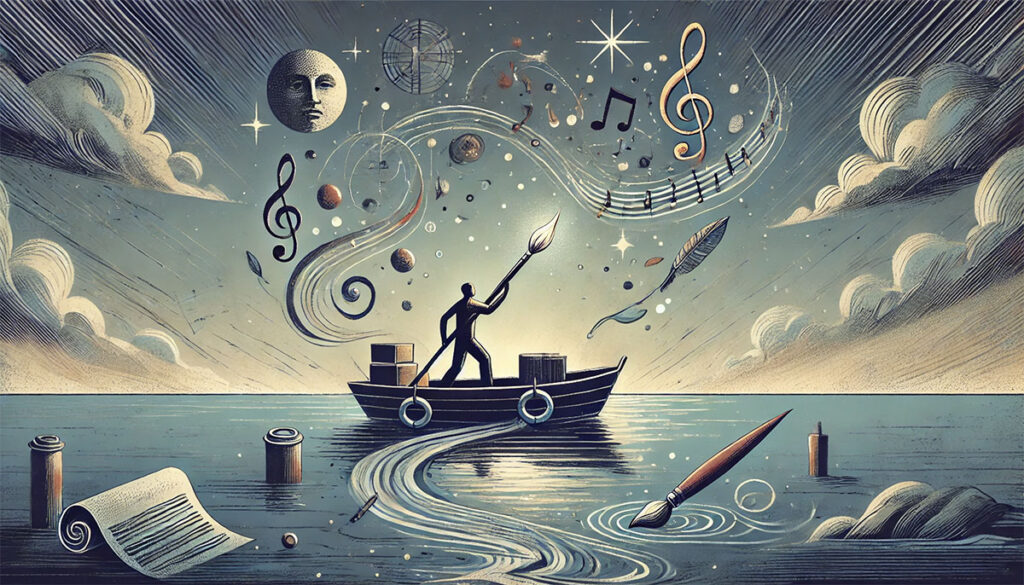 El arte no solo representa lo que sentimos, también nos ayuda a procesarlo. Desde el psicoanálisis, crear se vuelve una forma de navegar el inconsciente, de transformar lo que no se puede decir en formas que nos sostienen.